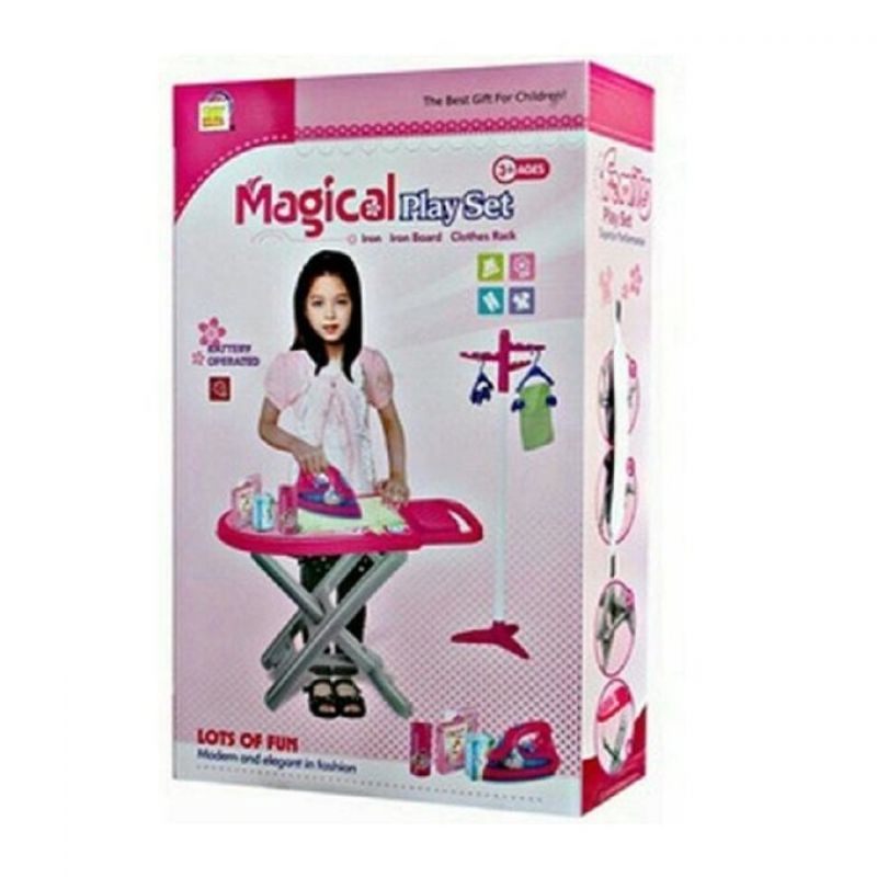 Magical Play Set Iron Board for Kids - Multicolor